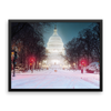 Midnight at the Capitol (R-1) Framed photo paper poster Midnight at the Capitol (R-1) Framed photo paper poster