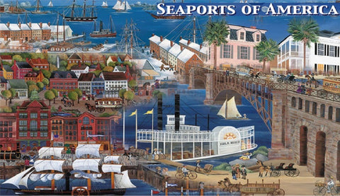Seaports of America Boxed Notes - Monumental Products
