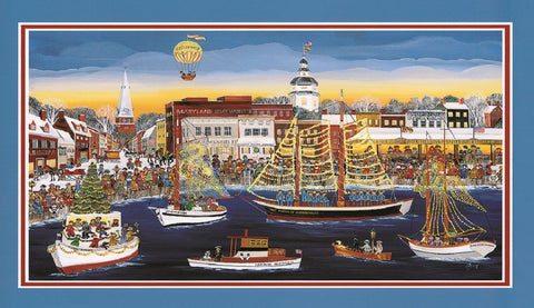 (C-77) Holiday Light Parade in Annapolis - Monumental Products