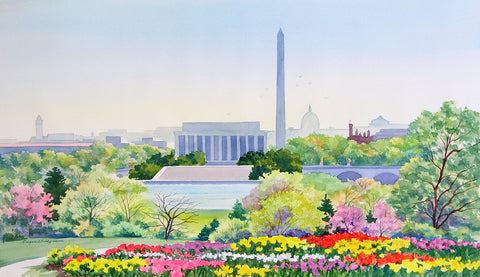 (H-2) Springtime in Washington - Monumental Products