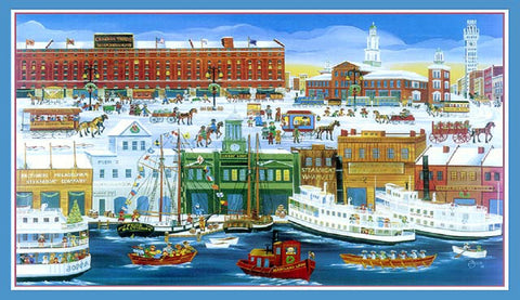(C-75) Old Baltimore Harbor, Camden Yards - Monumental Products
