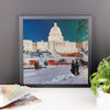 Capitol Onlookers (J-14) Framed photo paper poster