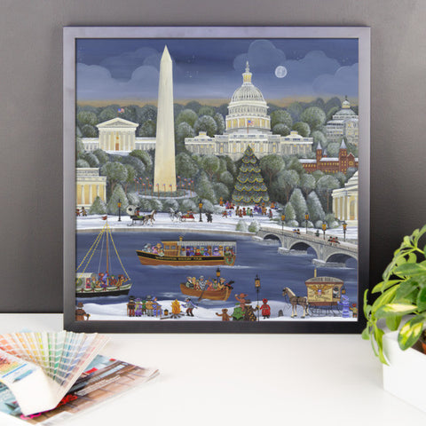 The Nation's Capital (K-9) Framed photo paper poster