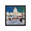 Capitol Onlookers (J-14) Framed photo paper poster